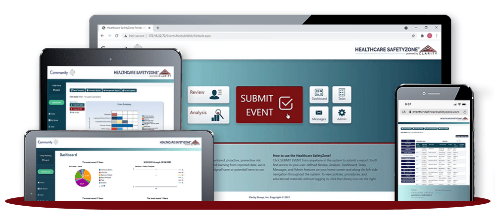 Clarity Risk Healthcare Risk Management Software and Patient Safety Solutions